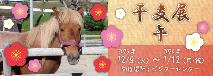 干支展 ~午~ (令和7年12月9日~令和8年1月12日)